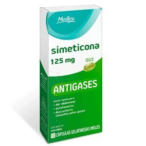 Simeticona 125mg 10 cáps. Medley
