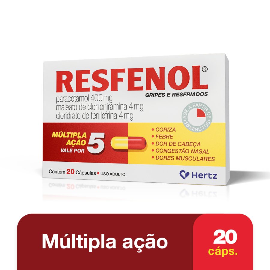 Resfenol 20 cáps.