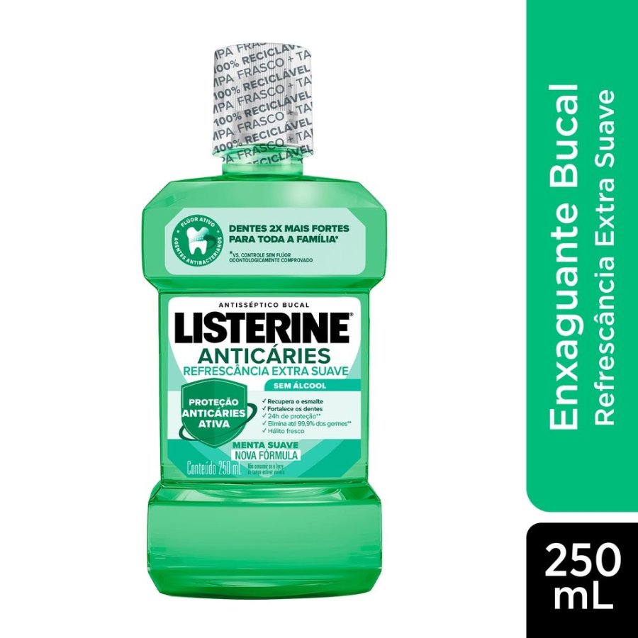 Antisséptico Bucal Listerine Sabores